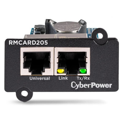 CyberPower RMCARD205 UPS Management card, real time monitoring, 3-year warranty